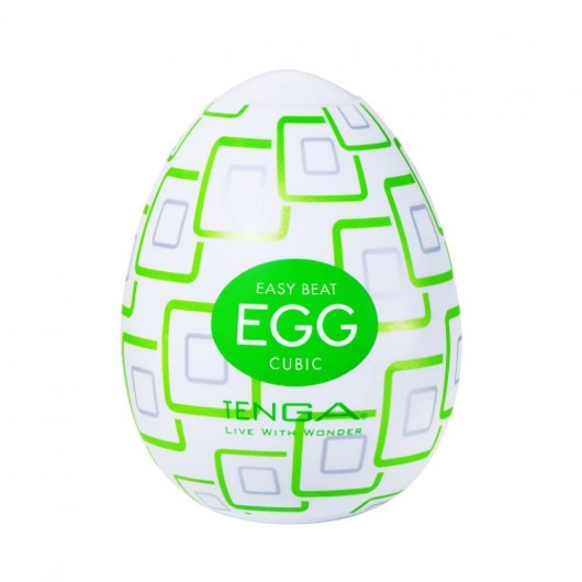 Мастурбатор-яйцо Tenga Egg Cubic - Tenga - в Тюмени купить с доставкой