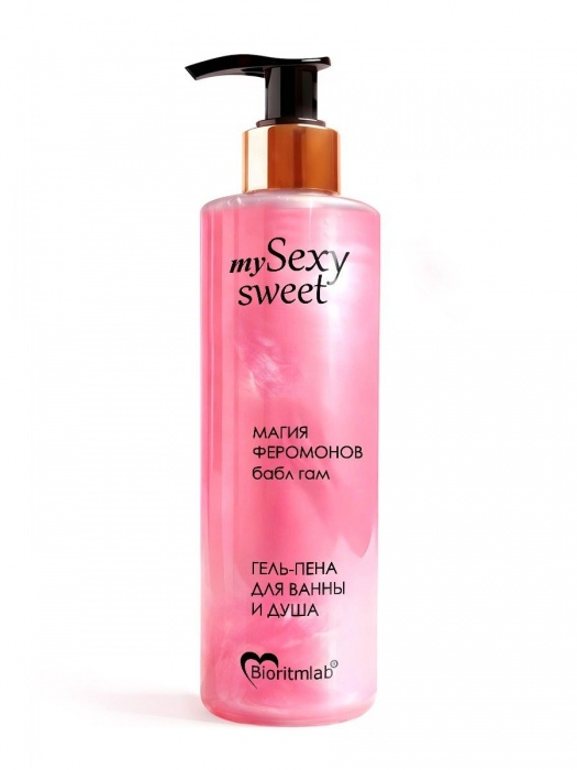Гель-пена для ванны и душа Sexy Sweet с феромонами и ароматом бабл-гам - 200 мл. -  - Магазин феромонов в Тюмени