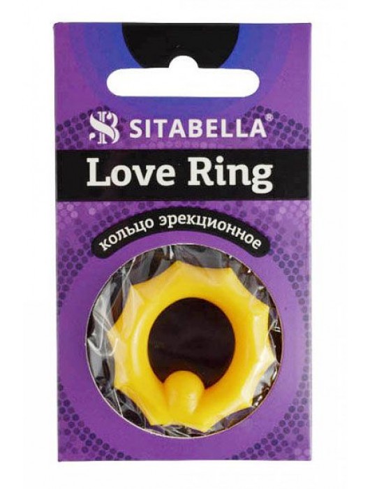 Цветное эрекционное кольцо Love Ring - Sitabella - в Тюмени купить с доставкой