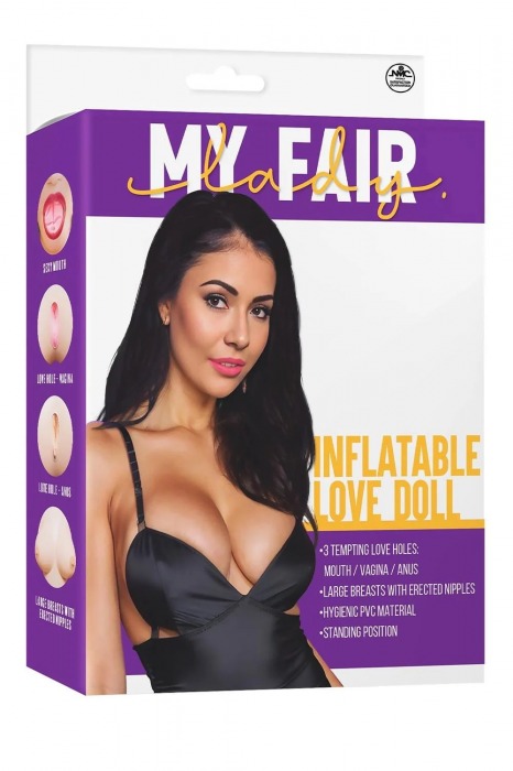 Телесная надувная секс-кукла с 3 любовными отверстиями - NMC - в Тюмени купить с доставкой