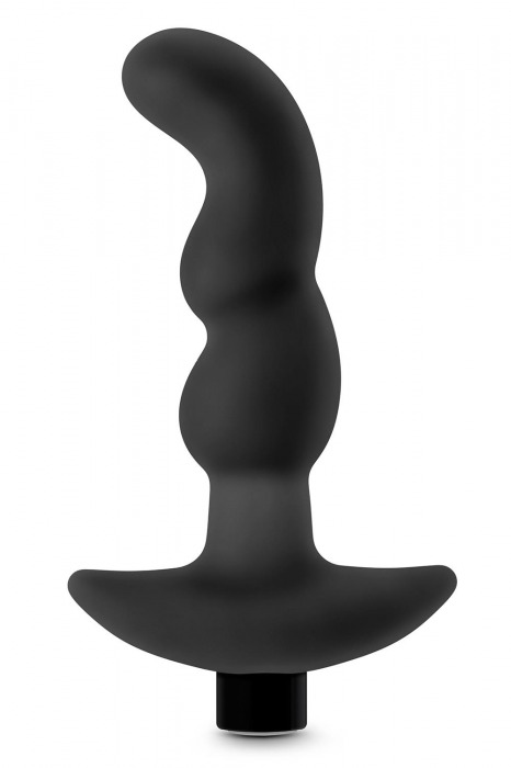 Черный вибромассажер простаты Prostate Massager 03 - 15,2 см. - Blush Novelties - в Тюмени купить с доставкой