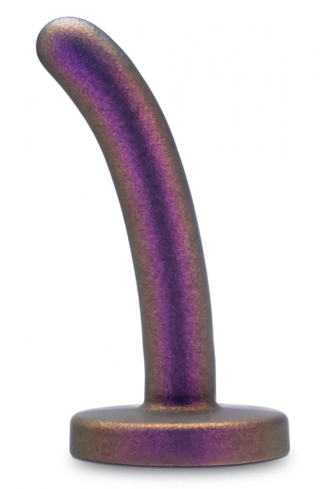 Фиолетовая насадка с гладкой поверхностью Surrender 4.75 Inch Beginner Pegging Dildo - 12 см. - Blush Novelties - купить с доставкой в Тюмени