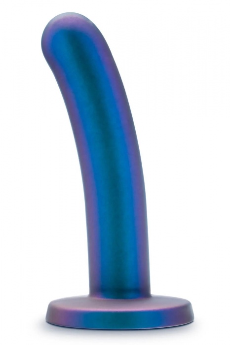 Синяя насадка с гладкой поверхностью Surrender 5.75 Inch Intermediate Pegging Dildo - 14,6 см. - Blush Novelties - купить с доставкой в Тюмени