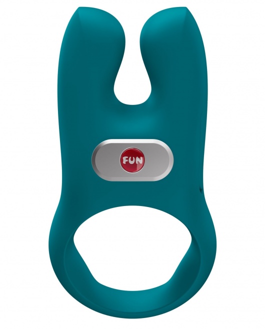 Зеленое эрекционное виброкольцо Nos - Fun Factory - в Тюмени купить с доставкой