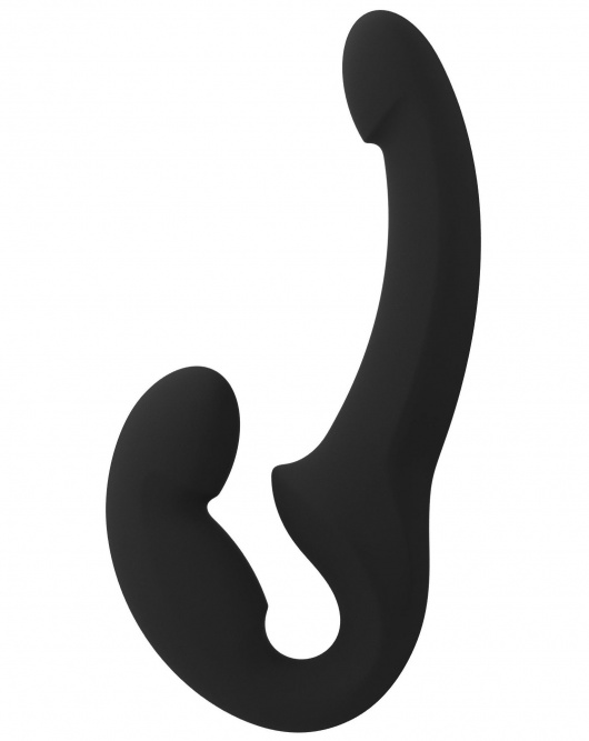 Черный безремневой страпон Share Lite - Fun Factory - купить с доставкой в Тюмени