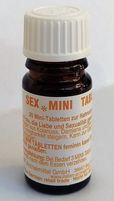 Возбуждающие таблетки для женщин Sex-Mini-Tabletten feminin - 30 таблеток (100 мг.) - Milan Arzneimittel GmbH - купить с доставкой в Тюмени