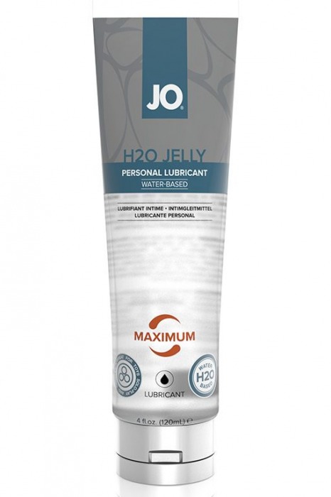 Лубрикант на водной основе JO H2O JELLY MAXIMUM - 120 мл. - System JO - купить с доставкой в Тюмени