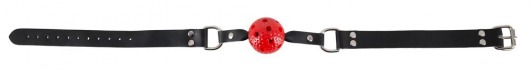 Классический кляп с красным шариком Knebel - Orion - купить с доставкой в Тюмени