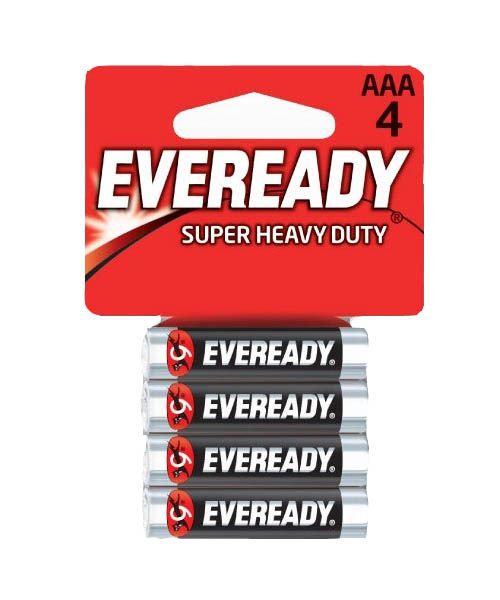 Батарейки EVEREADY R03 типа AAA  - 4 шт. - Energizer - купить с доставкой в Тюмени