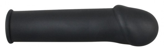 Чёрная удлиняющая насадка для пениса Rebel - 16 см. - Orion - в Тюмени купить с доставкой