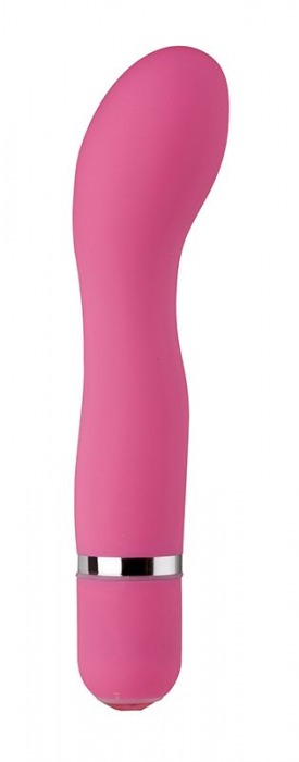 Розовый мини-вибратор для G-стимуляции NEON CURVE APPEAL PINK - 11,4 см. - Dream Toys