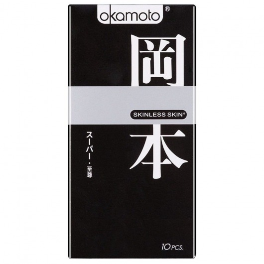 Презервативы OKAMOTO Skinless Skin Super ассорти - 10 шт. - Okamoto - купить с доставкой в Тюмени