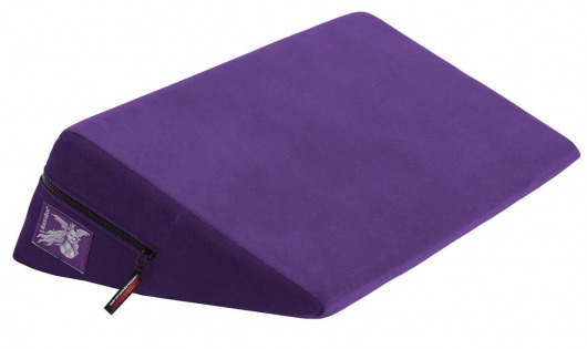 Фиолетовая малая подушка для любви Liberator Retail Wedge - Liberator - купить с доставкой в Тюмени