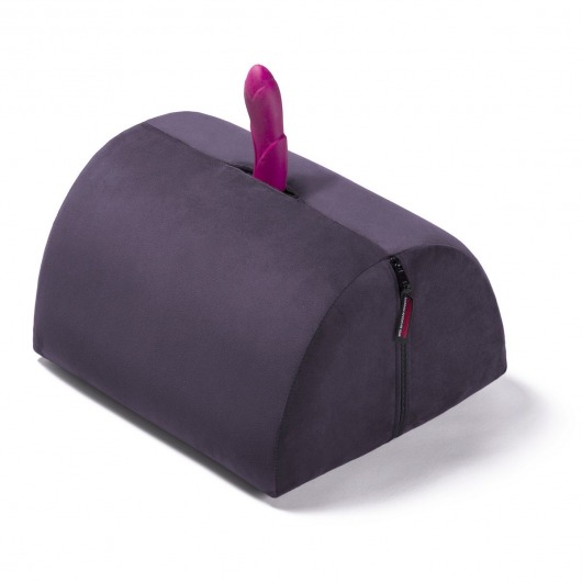 Фиолетовая секс-подушка с отверстием для игрушек Liberator R-BonBon Toy Mount - Liberator - купить с доставкой в Тюмени