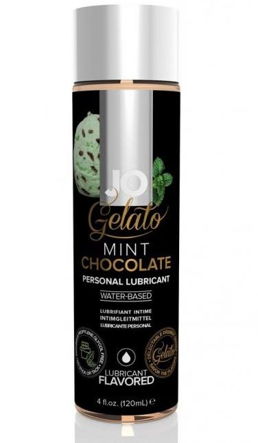 Лубрикант с ароматом мятного шоколада JO GELATO MINT CHOCOLATE - 120 мл. - System JO - купить с доставкой в Тюмени