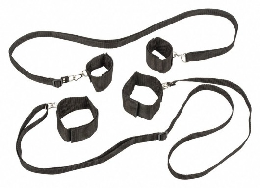 Набор фиксации на кровати Bondage Collection Bed Restraint System One Size - Lola Games - купить с доставкой в Тюмени