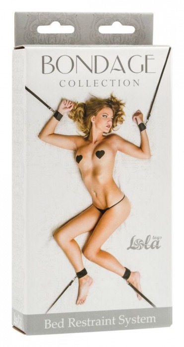 Набор фиксации на кровати Bondage Collection Bed Restraint System One Size - Lola Games - купить с доставкой в Тюмени