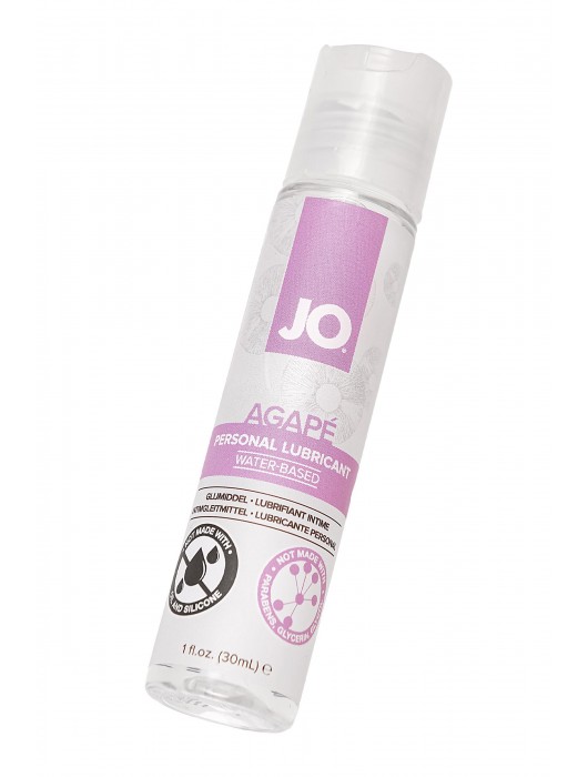 Лубрикант на водной основе для женщин JO AGAPE ORIGINAL - 30 мл. - System JO - купить с доставкой в Тюмени