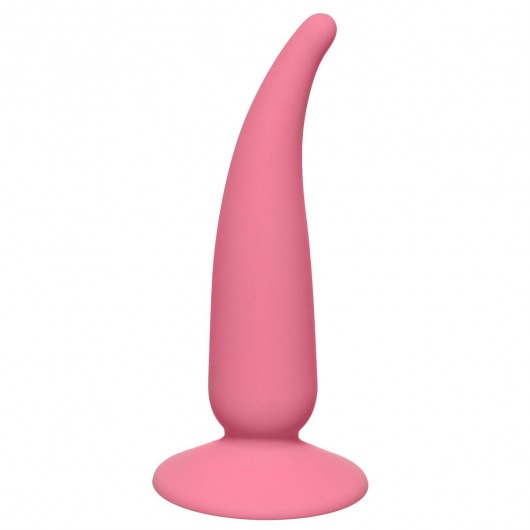 Розовая анальная пробка P-spot Teazer Pink - 12,2 см. - Lola Games - в Тюмени купить с доставкой
