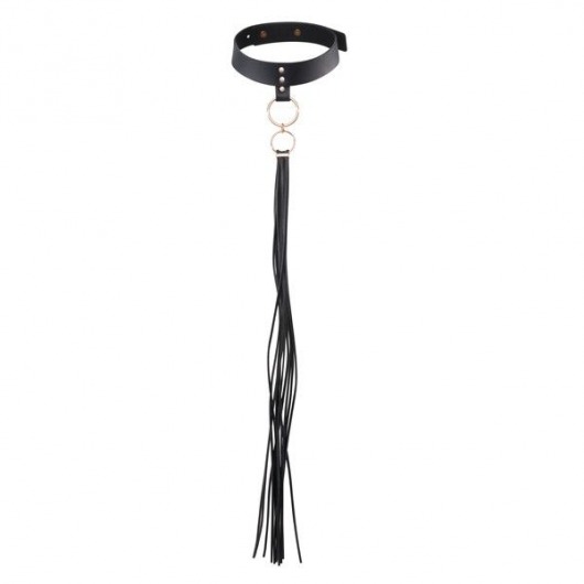 Ошейник с кистями Tassel Choker - Bijoux Indiscrets - купить с доставкой в Тюмени