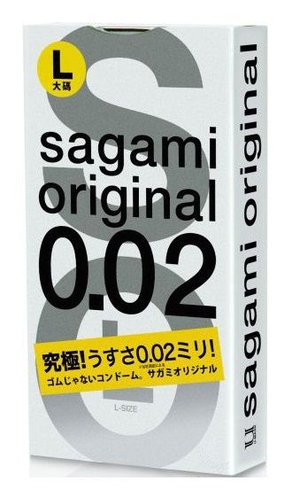 Презервативы Sagami Original L-size увеличенного размера - 3 шт. - Sagami - купить с доставкой в Тюмени