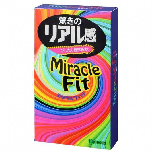 Презервативы Sagami Xtreme Miracle Fit - 10 шт. - Sagami - купить с доставкой в Тюмени
