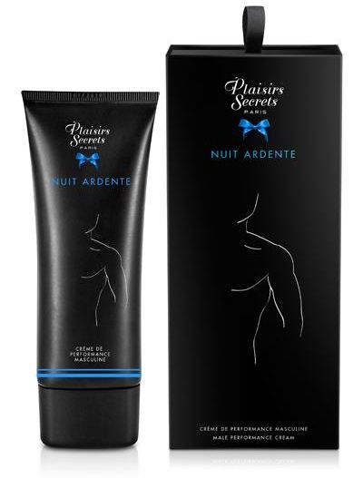 Возбуждающий крем для мужчин Nuit Ardente Creme Performante Plaisirs Secrets - 60 мл. - Plaisir Secret - купить с доставкой в Тюмени