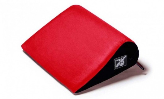 Красная малая замшевая подушка для любви Liberator Retail Jaz - Liberator - купить с доставкой в Тюмени
