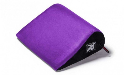 Фиолетовая малая замшевая подушка для любви Liberator Retail Jaz - Liberator - купить с доставкой в Тюмени