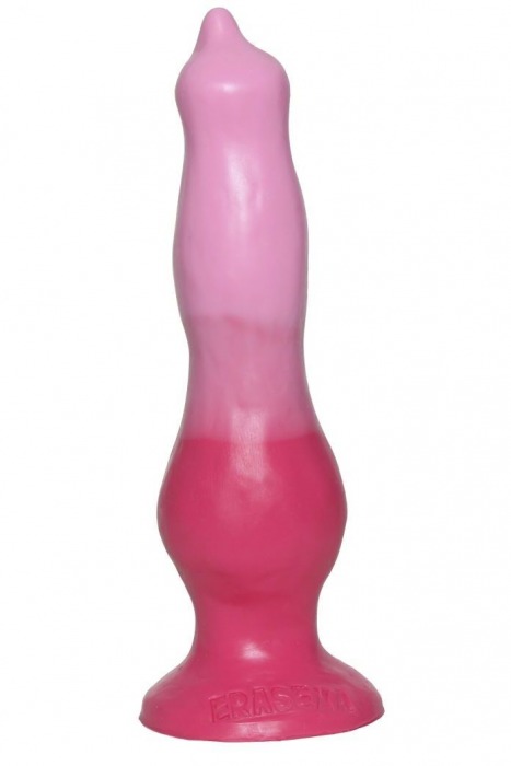 Розовый фаллос собаки  Чарли  - 18,5 см. - Erasexa - купить с доставкой в Тюмени