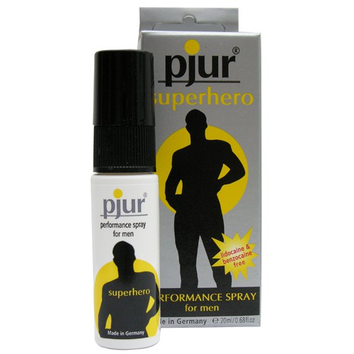 Пролонгирующий мужской спрей pjur SUPERHERO spray - 20 мл. - Pjur - купить с доставкой в Тюмени