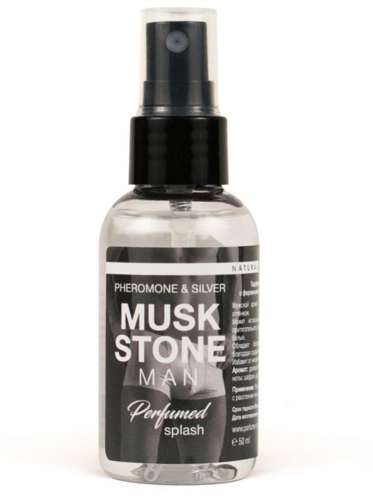 Мужской парфюмированный спрей для нижнего белья Musk Stone - 50 мл. -  - Магазин феромонов в Тюмени