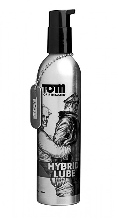 Гибридный лубрикант для анального секса Tom of Finland Hybrid Lube - 236 мл. - Доминирующее кольцо - купить с доставкой в Тюмени