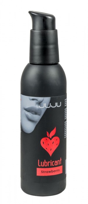 Съедобный лубрикант JUJU с ароматом клубники - 150 мл. - JuJu - купить с доставкой в Тюмени
