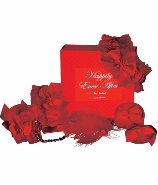 Эротический набор Happily Ever After Red Label - Bijoux Indiscrets - купить с доставкой в Тюмени
