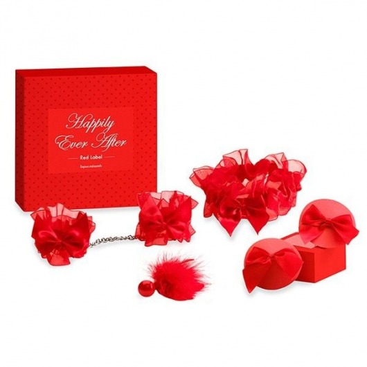Эротический набор Happily Ever After Red Label - Bijoux Indiscrets - купить с доставкой в Тюмени