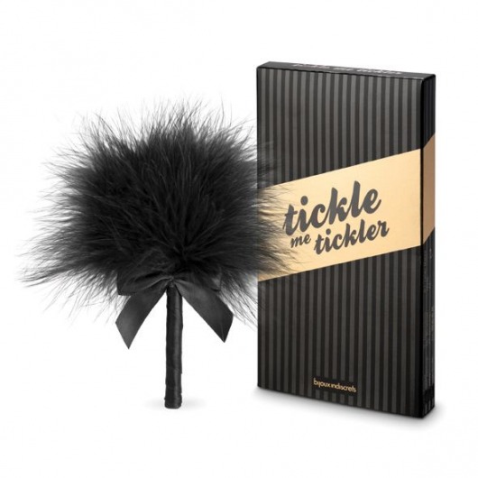 Пуховка для эротических игр Tickle Me Tickler - Bijoux Indiscrets - купить с доставкой в Тюмени