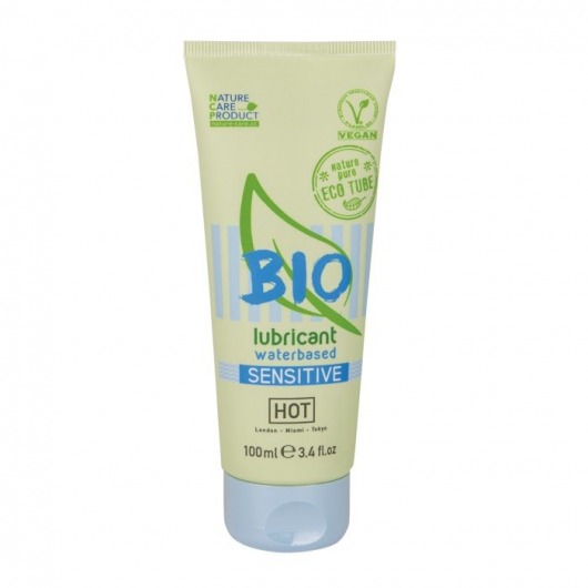 Органический лубрикант для чувствительной кожи Bio Sensitive - 100 мл. - HOT - купить с доставкой в Тюмени