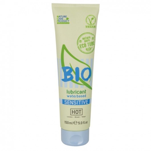 Органический лубрикант для чувствительной кожи Bio Sensitive - 150 мл. - HOT - купить с доставкой в Тюмени