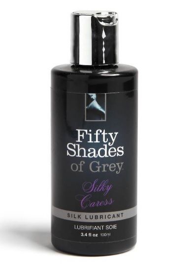 Лубрикант на водной основе Silky Caress Lubricant - 100 мл. - Fifty Shades of Grey - купить с доставкой в Тюмени