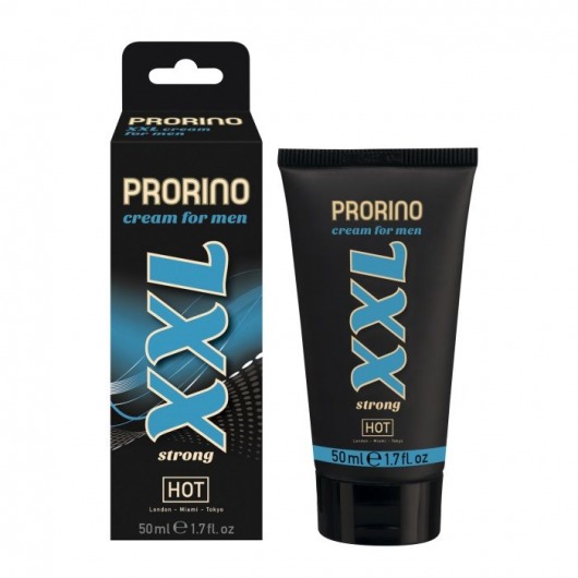 Интимный крем для мужчин Prorino XXL - 50 мл. - Ero - купить с доставкой в Тюмени