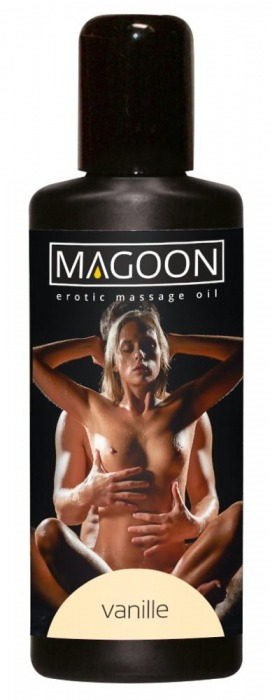 Массажное масло Magoon Vanille с ароматом ванили - 100 мл. - Orion - купить с доставкой в Тюмени