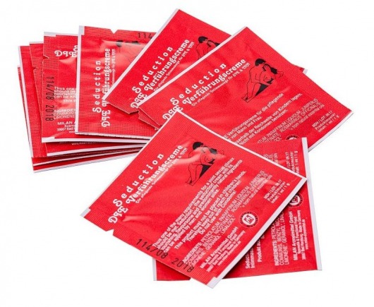 Набор из 10 пробников возбуждающего интимного крема для мужчин и женщин Seduction - Milan Arzneimittel GmbH - купить с доставкой в Тюмени
