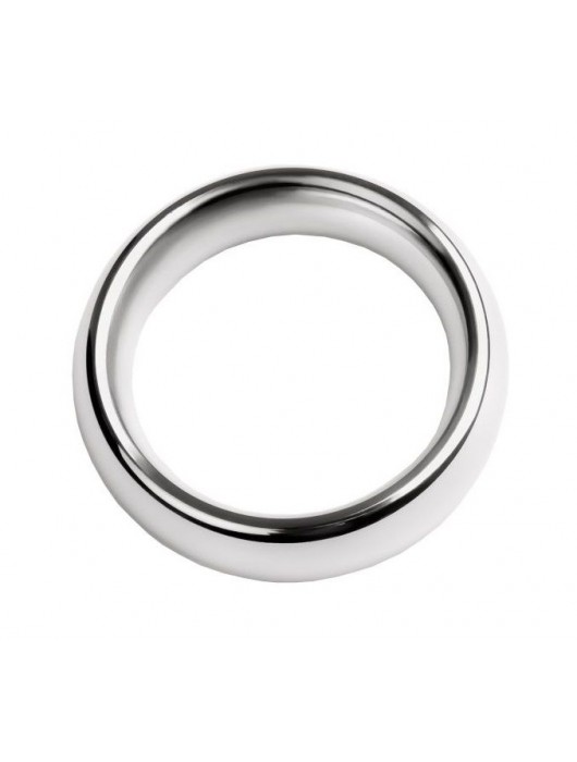 Металлическое эрекционное кольцо размера L - ToyFa - в Тюмени купить с доставкой