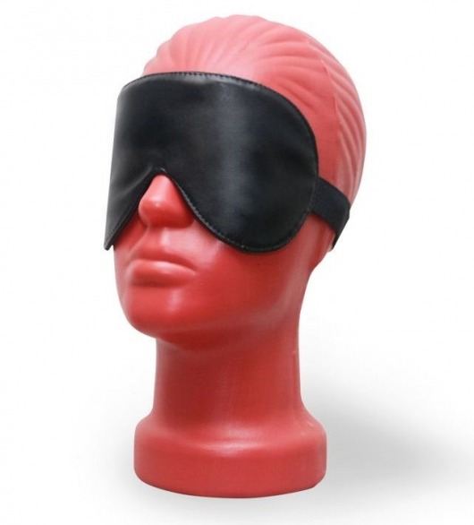 Светонепроницаемая маска на глаза из эко-кожи - MensDreams - купить с доставкой в Тюмени