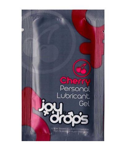 Пробник смазки на водной основе JoyDrops Cherry - 5 мл. - JoyDrops - купить с доставкой в Тюмени
