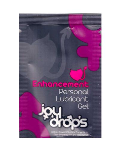 Пробник возбуждющей женской смазки на водной основе JoyDrops Enhancement - 5 мл. - JoyDrops - купить с доставкой в Тюмени