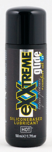 Смазка  на силиконовой основе для анального секса Exxtreme Glide - 50 мл. - HOT - купить с доставкой в Тюмени