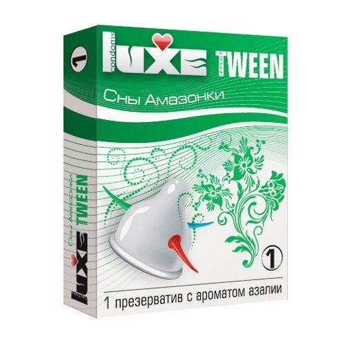 Презерватив Luxe Tween  Сны амазонки  с ароматом азалии - 1 шт. - Luxe - купить с доставкой в Тюмени