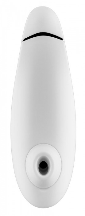 Белый бесконтактный клиторальный стимулятор Womanizer Premium - Womanizer